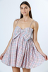 SPRING PLAID DRESS
