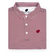 AMERICAN STRUTTER MAROON PERFORMANCE POLO