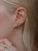 KINSEY DESIGNS PALOMA TEARDROP CLIMBER EARRINGS