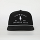 COWBOY COUNTRY CLUB HORSE ROPED HAT - BLACK