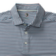 DUCK HEAD LONG DRIVE BARKER STRIPE PERFORMANCE POLO