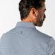 DUCK HEAD LONG DRIVE BARKER STRIPE PERFORMANCE POLO