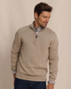 SOUTHERN TIDE WHITEHAVEN HEATHER QUARTER ZIP SWEATER