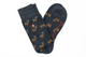 MARTIN DINGMAN ELK PERUVIAN PIMA COTTON SOCKS - GRAPHITE