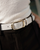 AMSTERDAM HERITAGE WHITE LASSE BELT