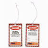 Red Danger Safety Tags Non Tear 100/pk