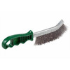 Hand Brush S/S 1R Plastic Handle (Green)