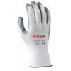 'White Knight' Nylon Glove. Foam Nitrile Palm M