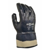 Maxisafe H/D Blue Nitrile Fully Dipped Glove. Safety Cuff L