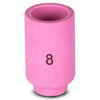 WP9/20 12.5mm #8 Tig Nozzle 13N12