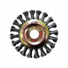 Josco 100x16mm Pipeline Twist Knot Brush Carbon Steel