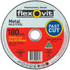 Flexovit FH38 180x2.5x22 GP Metal Cutting Disc 50/box