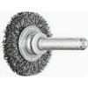 Pferd 30x6x6mm Shaft Mounted Crimped Steel Wire Brush