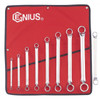 Genius 1/4-1-1/4 Double Ended Offset Ring Spanner Set Imperial 8pce