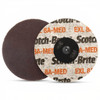 3M Scotch-Brite 75mm Roloc Unitized Wheel 8A-MED Tan/Orange