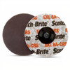 3M Scotch-Brite 75mm Roloc Unitized Wheel 8A-CRS Tan/Orange