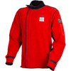 Big Red Leather Welding Jacket L