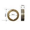 40OD x 28ID x 10W 1.2/1.4mm Steel Drive Roller