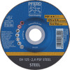 Pferd EH A46P PSF 125x2.4x22 DC Metal Cutting Disc 25/box