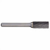 Alpha 7/16x3/4 Cylindrical Carbide Burr 1/4 Shank