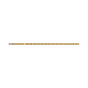 Alpha 6.5mm Extra Long 315mm HSS Drill Bit Gold Series