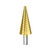 Bristol 6-30mm 13 Step Step Drill Straight Flute Carded