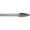 Alpha 3/4x1 Tree Radius End Carbide Burr 1/4 Shank