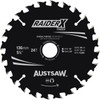 Austsaw RaiderX Timber Blade 136mm x 20/16 Bore x 24 T Thin Kerf