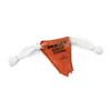 GRIPPS ”DANGER DROP ZONE' Bunting Safety Flags on Rope - Orange 30m Length