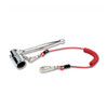 GRIPPS Stainless Steel Scaffold Key 1/2 With Coil Tether Single-Action 1 kg Max Load