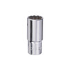 Genius 3/8 Dr x 22mm 12pt C/V Deep Hand Socket Metric