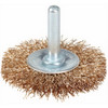 50mm Crimped B/C Steel Spindle Wheel Brush