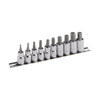 Genius 3/8 Dr Hex Bit Socket Set Metric 10pce
