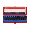 Genius 5/32-5/8 3/8 Dr Inhex Impact Bit Socket Set Imperial 10pce