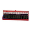 Genius 1/2 Dr 7/16-1-1/4 Deep C/M Impact Socket Set Imperial 13pce