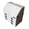 Mako Angled Front 3 Drawer Ute Box White 702x404x695mm