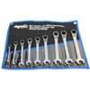 SP Tools 8-19mm Reversible Geardrive ROE Spanner Set Metric 9pce