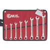 Genius 5/16-3/4 Combination S/Steel Geared Spanner Set Imperial 8pce
