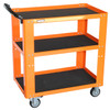 SP Tools 3 Shelf Orange Professional Service Trolley