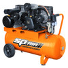 SP Tools 3hp 60L Triple Cast Iron Portable Belt Driven Air Compressor