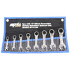 SP Tools 5/16-3/4 Reversible Stubby Geardrive ROE Spanner Set Imperial 8pce