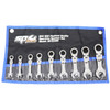 SP Tools 5/16-3/4 Flex Head Geardrive ROE Spanner Set Imperial 9pce