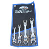 SP Tools 3/8-7/8 Flex Head Flare Nut Spanner Set Imperial 4pce