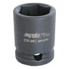 SP Tools 1/2 Dr x 1-1/2 6pt Impact Socket Imperial