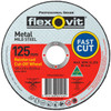Flexovit BF41 125x2.5x22 GP Metal Cutting Disc 100/box
