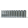SP Tools 1/2 Dr 12pt Deep Socket Rail Set Imperial 11pce
