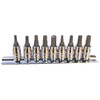 SP Tools 1/4 & 3/8 Dr Inhex Socket Rail Set Metric 9pce
