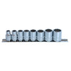 SP Tools 3/8 Dr 12pt Socket Rail Set Imperial 8pce