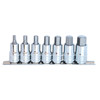 SP Tools 1/2 Dr Inhex Socket Rail Set Metric 7pce