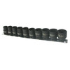 SP Tools 3/8 Dr 6pt Impact Socket Rail Set Metric 10pce